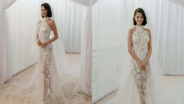 6 Gaun Pengantin Seleb yang Terlihat Elegan dan Mewah di 2025