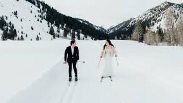 Gaun Pengantin Musim Dingin