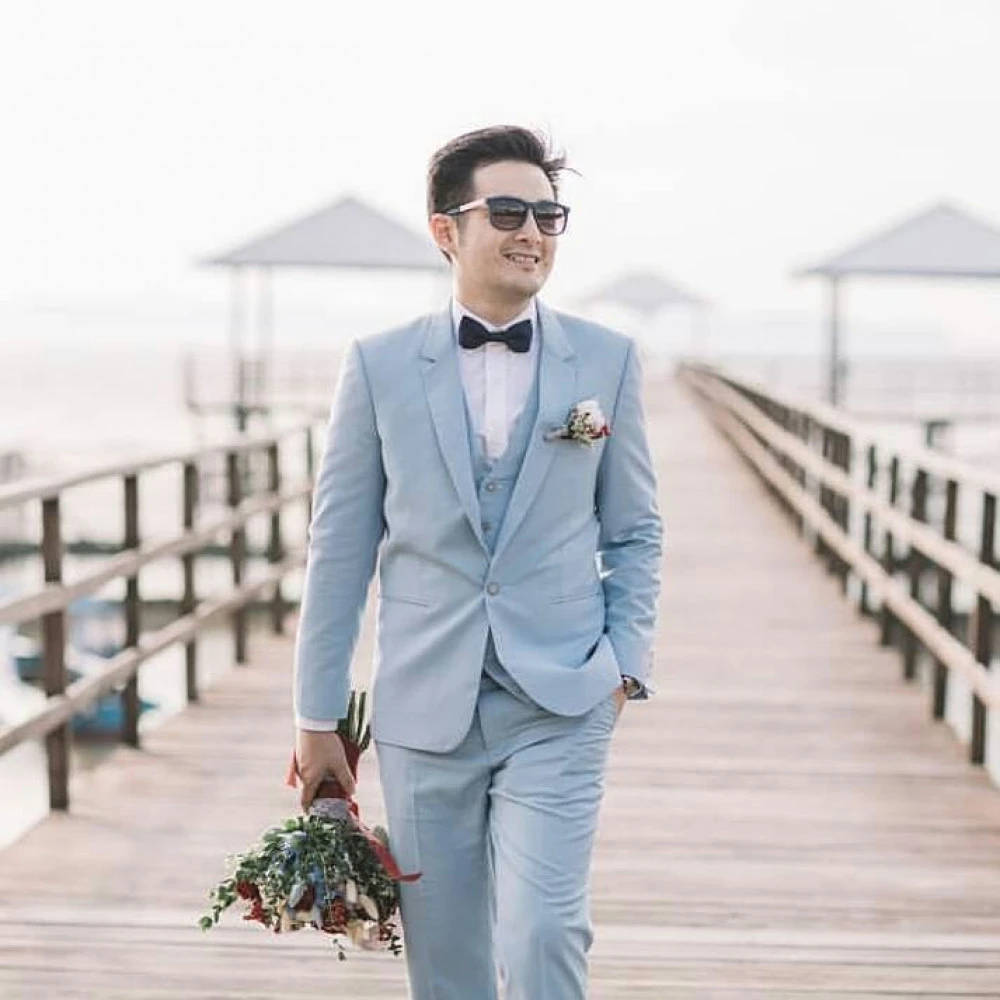 Baju pengantin pria elegan